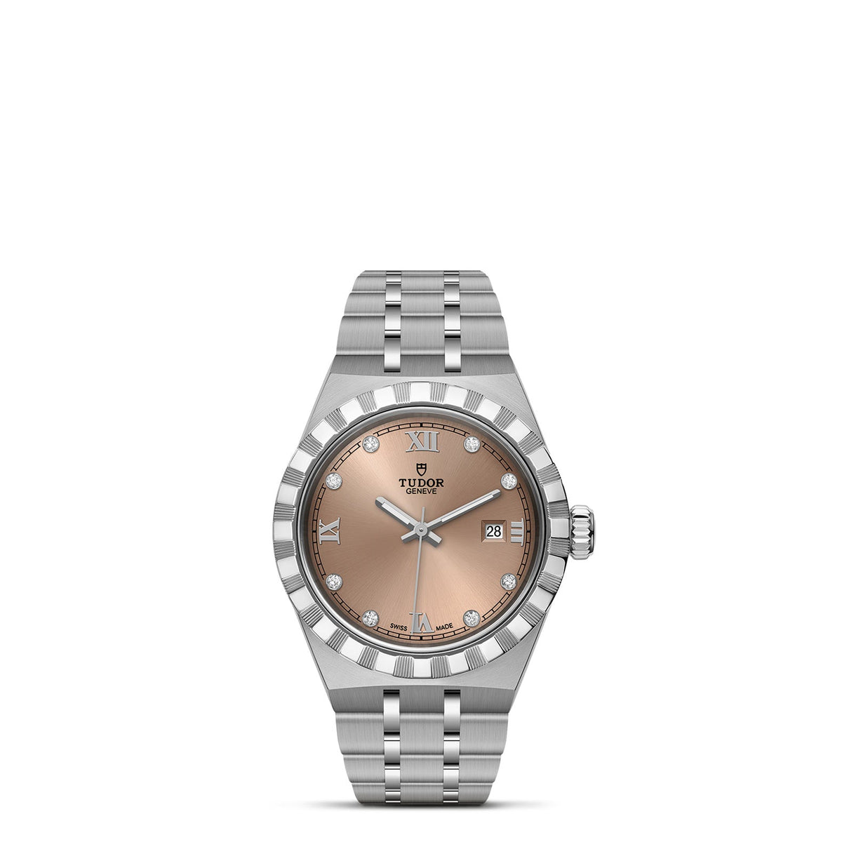 Tudor Royal - 28mm steel case, Diamond-set dial - M28300-0010