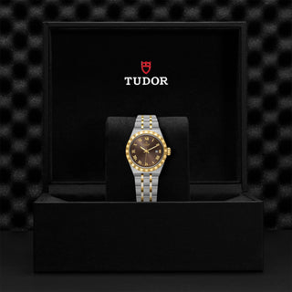 Tudor Royal - 28mm steel case, Chocolate brown dial - M28303-0008 thumbnail
