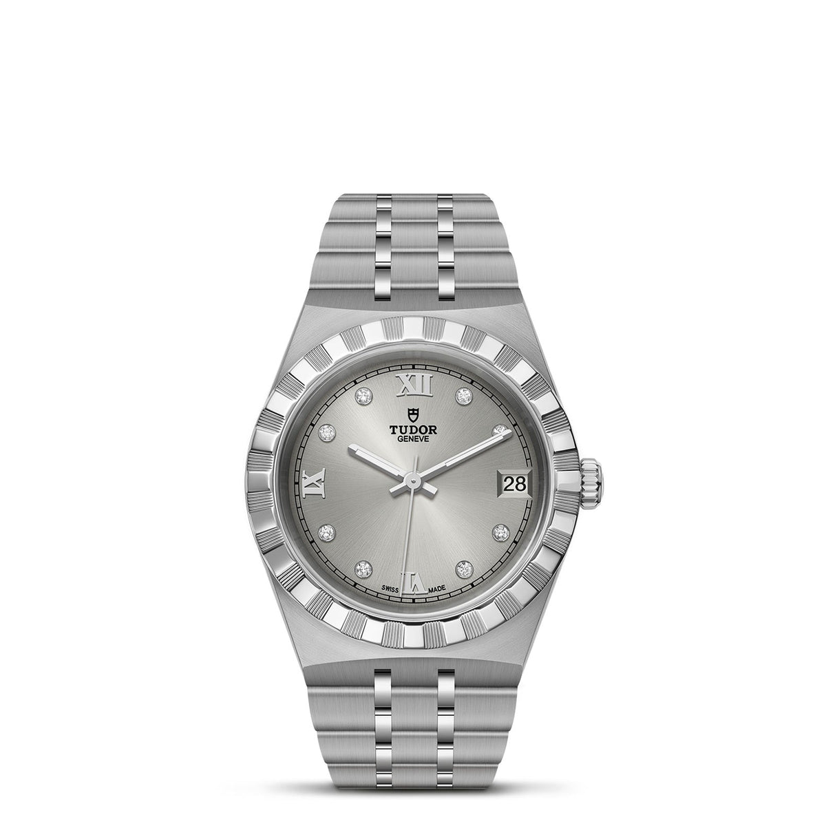 Tudor Royal - 34mm steel case, Diamond-set dial - M28400-0002