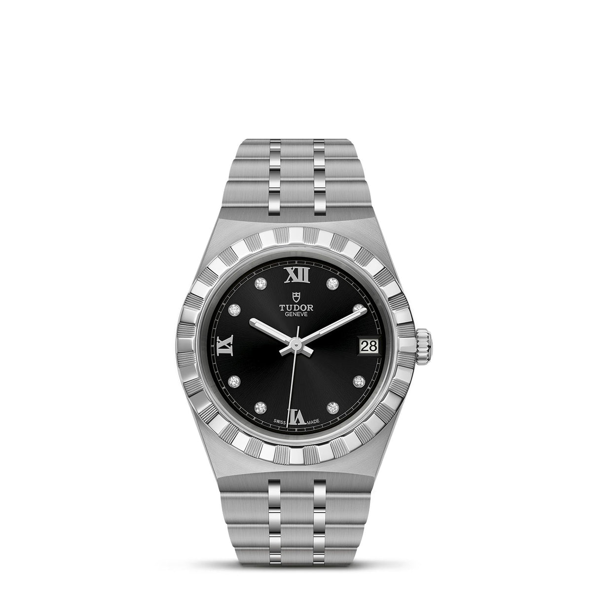 Tudor Royal - 34mm steel case, Diamond-set dial - M28400-0004