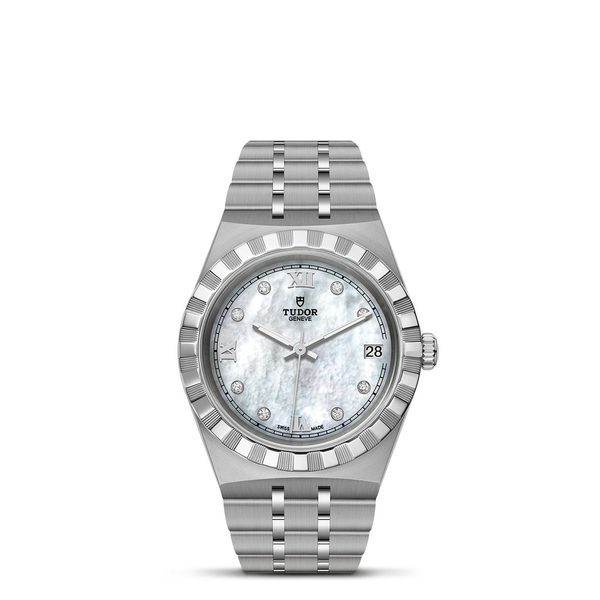 Tudor Royal - 34mm steel case, Diamond-set dial - M28400-0005