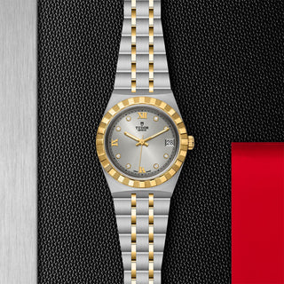 Tudor Royal - 34mm steel case, Diamond-set dial - M28403-0002 thumbnail