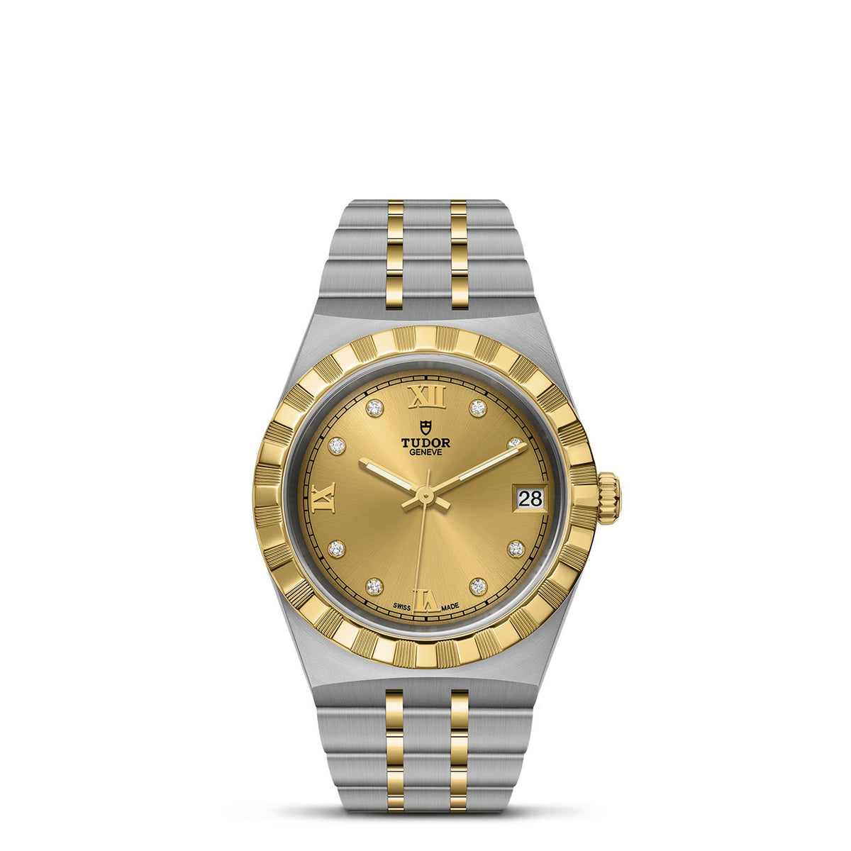 Tudor Royal - 34mm steel case, Diamond-set dial - M28403-0006