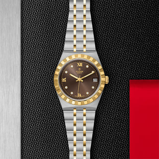 Tudor Royal - 34mm steel case, Diamond-set dial - M28403-0009 thumbnail