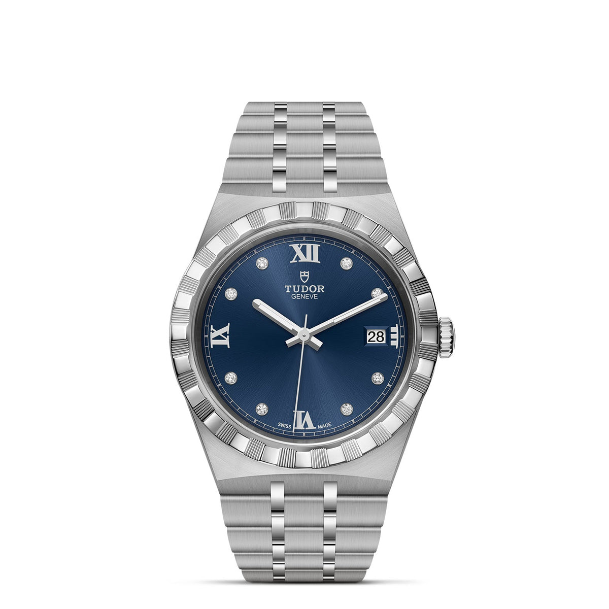 Tudor Royal - 38mm steel case, Diamond-set dial - M28500-0006