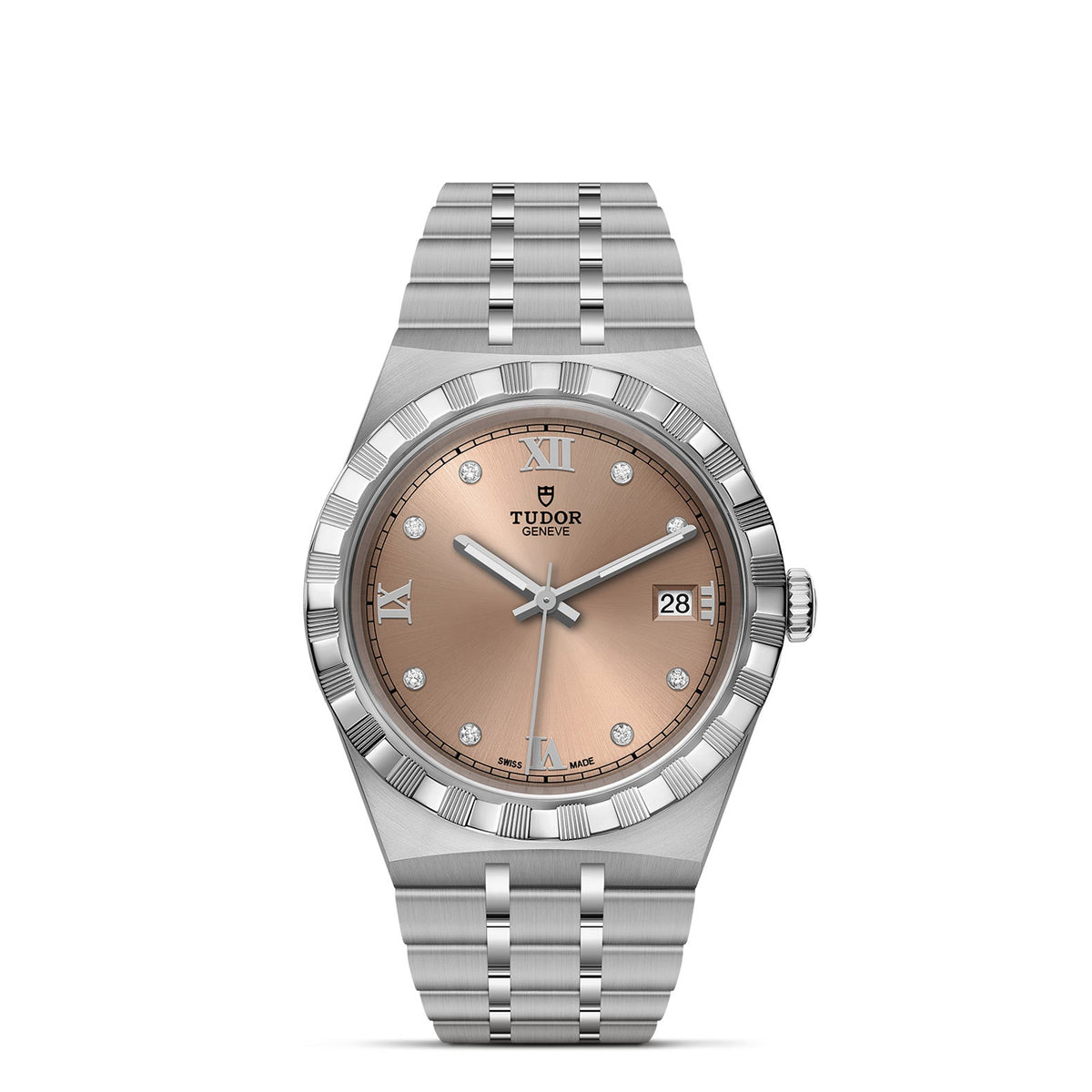 Tudor Royal - 38mm steel case, Diamond-set dial - M28500-0009