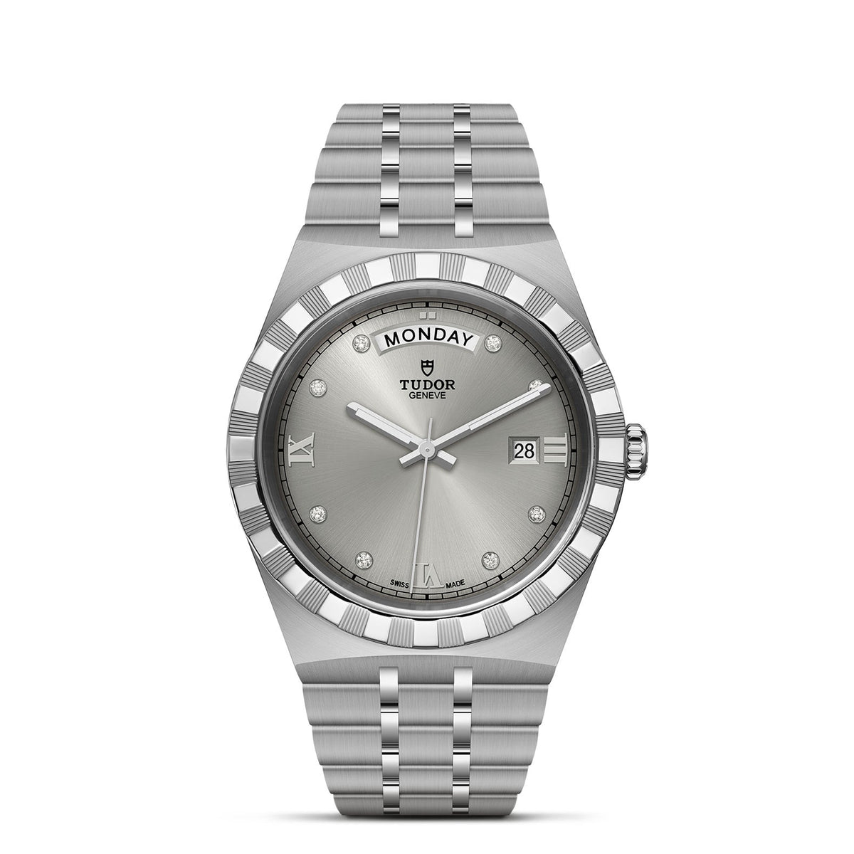 Tudor Royal - 41mm steel case, Diamond-set dial - M28600-0002