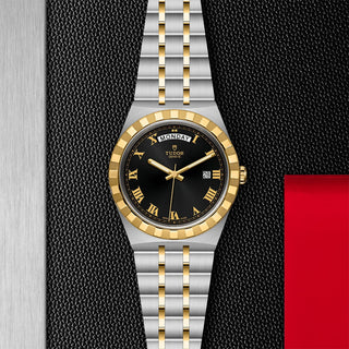 Tudor Royal - 41mm steel case, Steel and yellow gold bracelet - M28603-0003 thumbnail
