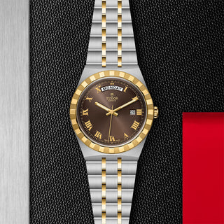 Tudor Royal - 41mm steel case, Chocolate brown dial - M28603-0007 thumbnail