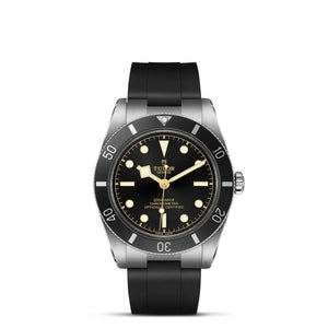 Tudor Black Bay 54 - 37mm steel case, Black rubber strap - M79000N-0002