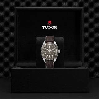 Tudor Black Bay 58 925 - 39mm silver case, Brown leather bracelet - M79010SG-0001 thumbnail