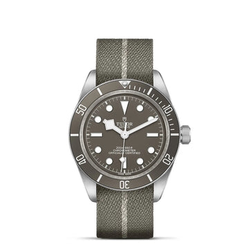 Tudor Black Bay 58 925 - 39mm silver case, Taupe fabric strap - M79010SG-0002