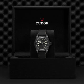 Tudor Black Bay Ceramic - 41mm ceramic case, Hybrid leather and rubber strap - M79210CNU-0001 thumbnail