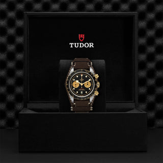 Tudor Black Bay Chrono S&G - 41mm steel case, Brown leather strap - M79363N-0002 thumbnail