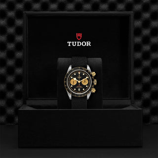 Tudor Black Bay Chrono S&G - 41mm steel case, Black fabric strap - M79363N-0003 thumbnail