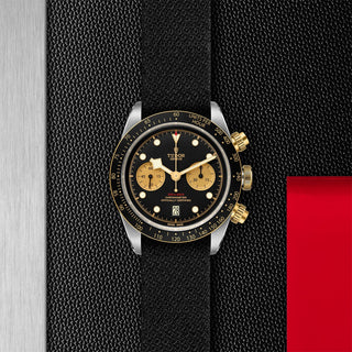 Tudor Black Bay Chrono S&G - 41mm steel case, Black fabric strap - M79363N-0003 thumbnail