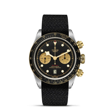 Tudor Black Bay Chrono S&G - 41mm steel case, Black fabric strap - M79363N-0003