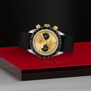 Tudor Black Bay Chrono S&G - 41mm steel case, Black fabric strap - M79363N-0006 thumbnail