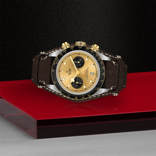 Tudor Black Bay Chrono S&G - 41mm steel case, Brown leather strap - M79363N-0008 thumbnail