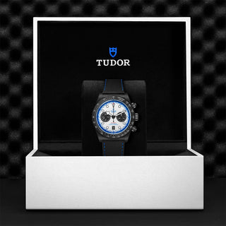 Tudor Black Bay Chrono - 42mm black carbon fibre case, "Racing white" dial - M79377KN-0001 thumbnail