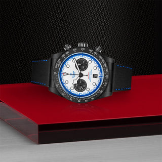 Tudor Black Bay Chrono - 42mm black carbon fibre case, "Racing white" dial - M79377KN-0001 thumbnail