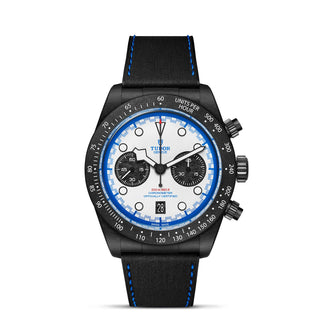 Tudor Black Bay Chrono - 42mm black carbon fibre case, "Racing white" dial - M79377KN-0001 thumbnail