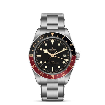 Tudor Black Bay 58 GMT - 39mm steel case, Black and burgundy bezel - M7939G1A0NRU-0001
