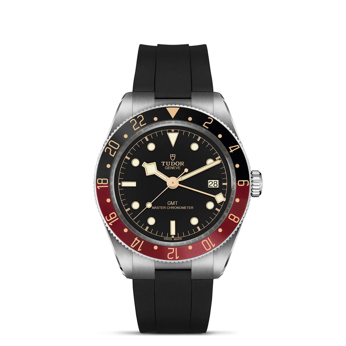Tudor Black Bay 58 GMT - 39mm steel case, Rubber strap - M7939G1A0NRU-0002