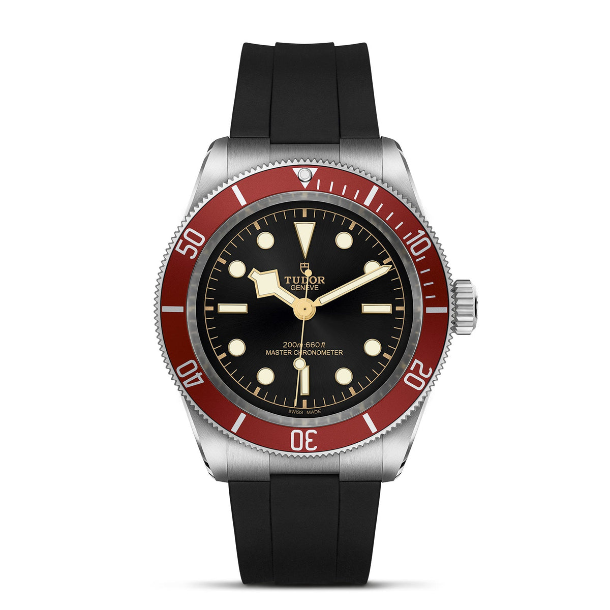 Tudor Black Bay - 41mm steel case, Black rubber strap - M7941A1A0RU-0002