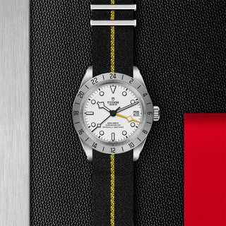 Tudor Black Bay Pro - 39mm steel case, Black fabric strap with yellow band - M79470-0005 thumbnail