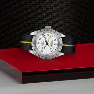 Tudor Black Bay Pro - 39mm steel case, Black fabric strap with yellow band - M79470-0005 thumbnail