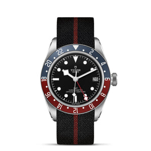 Tudor Black Bay GMT - 41mm steel case, Fabric strap - M79830RB-0003