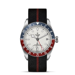 Tudor Black Bay GMT - 41mm steel case, Fabric strap - M79830RB-0012