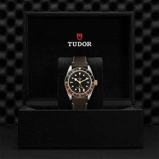 Tudor Black Bay GMT S&G - 41mm steel case, Brown leather strap - M79833MN-0003 thumbnail