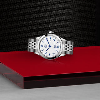 Tudor 1926 - 28mm steel case, Opaline and blue dial - M91350-0005 thumbnail