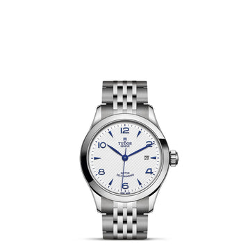 Tudor 1926 - 28mm steel case, Opaline and blue dial - M91350-0005