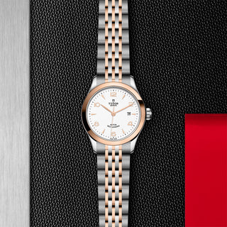 Tudor 1926 - 28mm steel case, Rose gold bezel - M91351-0009 thumbnail