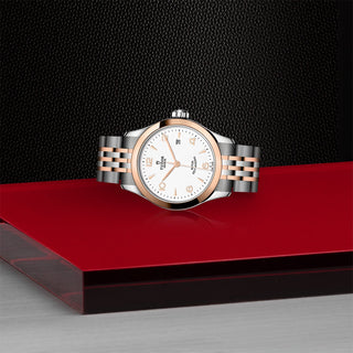 Tudor 1926 - 28mm steel case, Rose gold bezel - M91351-0009 thumbnail