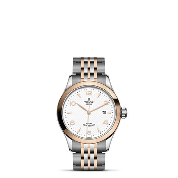 Tudor 1926 - 28mm steel case, Rose gold bezel - M91351-0009