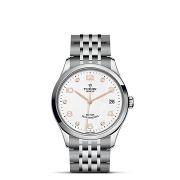 Tudor 1926 - 36mm steel case, White diamond-set dial - M91450-0013