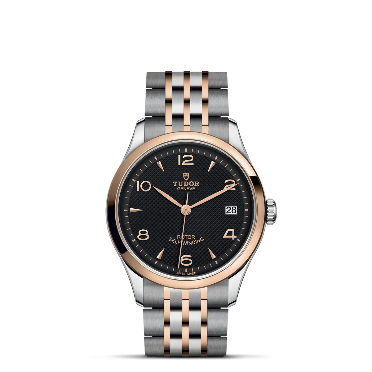 Tudor 1926 - 36mm steel case, Rose gold bezel - M91451-0003