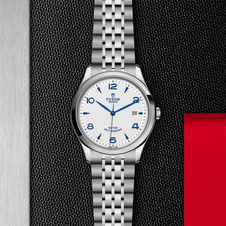 Tudor 1926 - 41mm steel case, Opaline and blue dial - M91650-0005 thumbnail