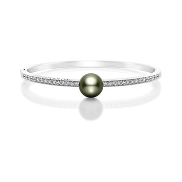 Classic Black South Sea Pearl Bracelet Mikimoto