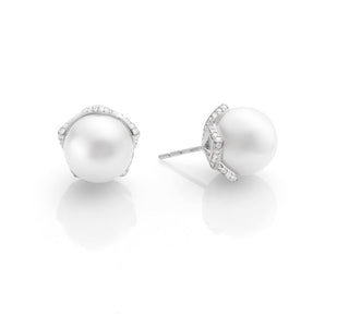 Embrace White South Sea Pearl Earrings thumbnail