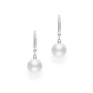 Basic White South Sea Pearl Earrings thumbnail