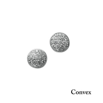 Diamond Circle Earrings Mikimoto