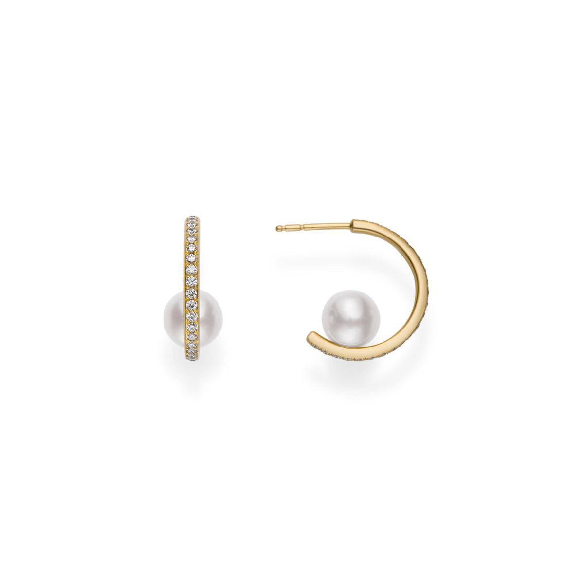 Classic Akoya Pearl Earrings Mikimoto