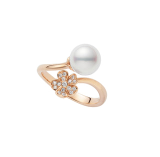 Cherry Blossom Akoya Pearl Ring thumbnail