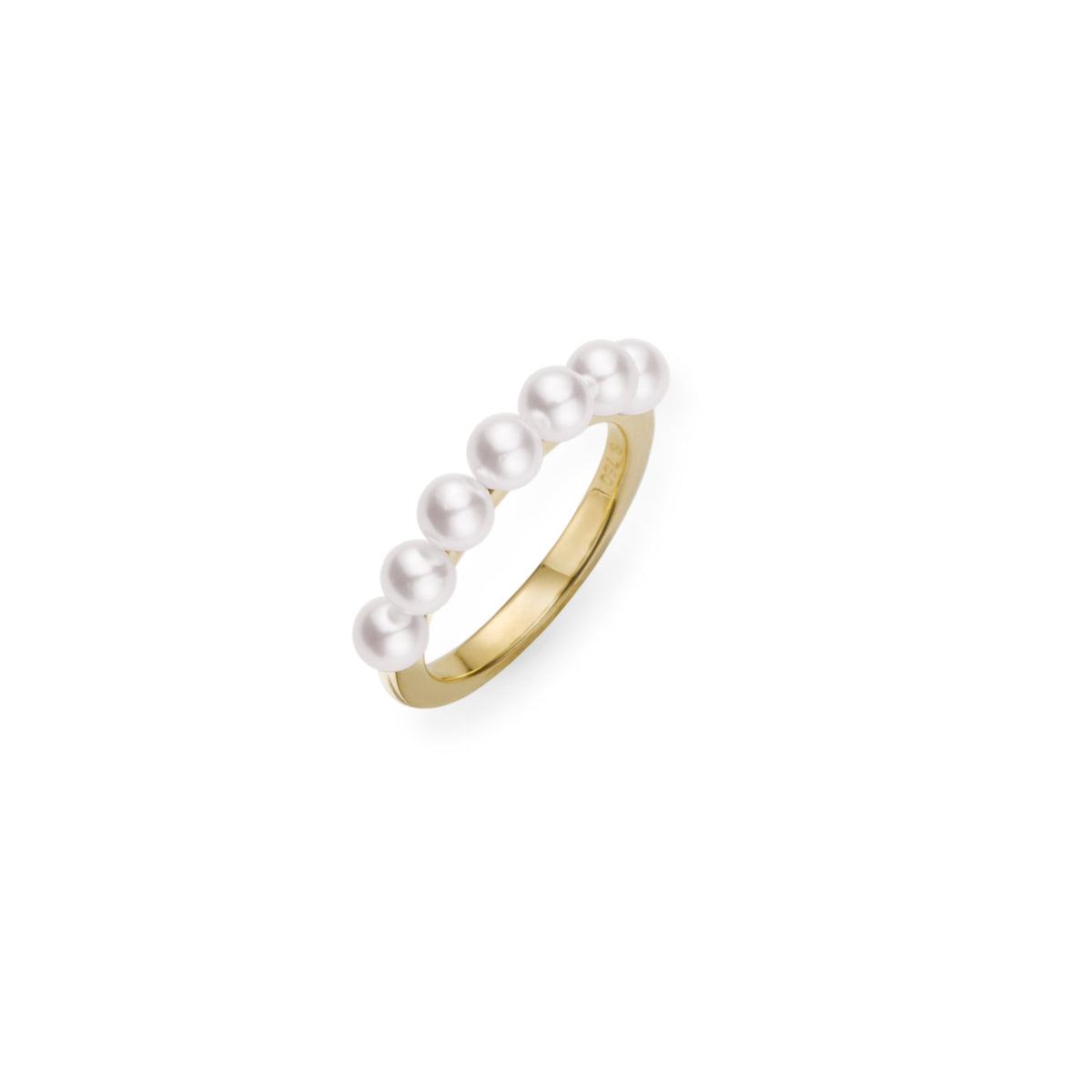 Cluster Akoya Pearl Ring Mikimoto