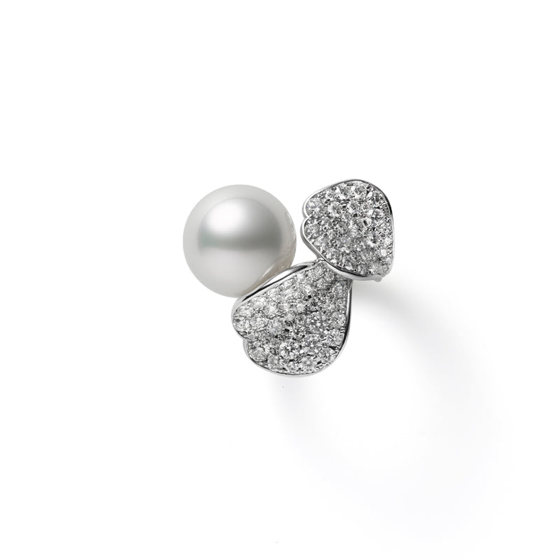 Petal White South Sea Pearl Ring
